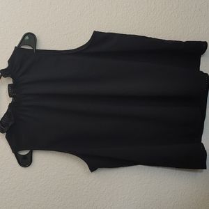 Who What Wear black sleeveless blouse. Dress up or down. XL